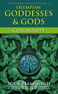 Book cover link to purchase Olympian Goddesses and Gods Community