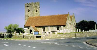 Photo image of St. Andrew's church, Chale