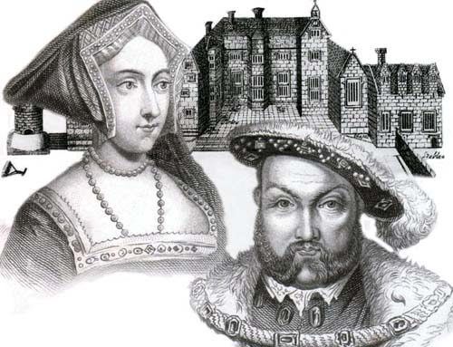 Illustration of King Henry VIIIth visit to Appuldurcombe after death of beloved wife jane Seymour.