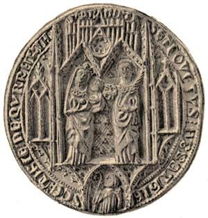 Photo image of Original Seal of Quarr Abbey