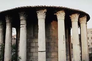 Photo image of Temple of Vesta, Rome.