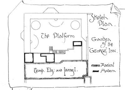 Image of base plan, Yarmouth Castle. Source Stone's Architectural Antiquities of the Isle of Wight