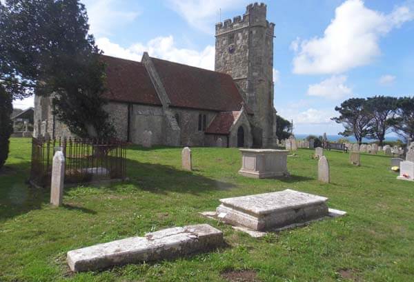 Photo image of St Andrews church, Chale Isle of Wight.