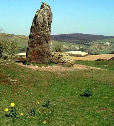 Photo image of The Longstone, Mottistone Isle of Wight.