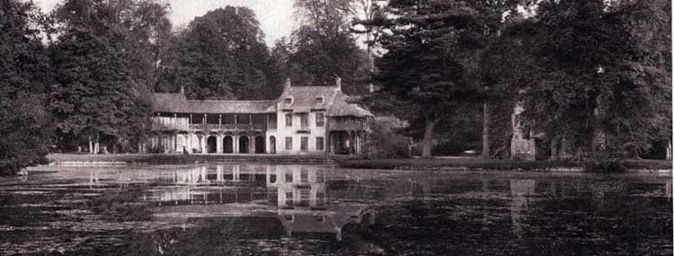 Photo image of the haunted Queen's Hamlet, Versailles Palace, Paris France.