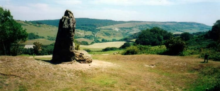 Photo image of The Longstone, Mottistone Isle of Wight.