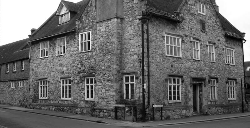 Photo image of the Old Grammar School. St. James Street Newport. Isle of Wight.