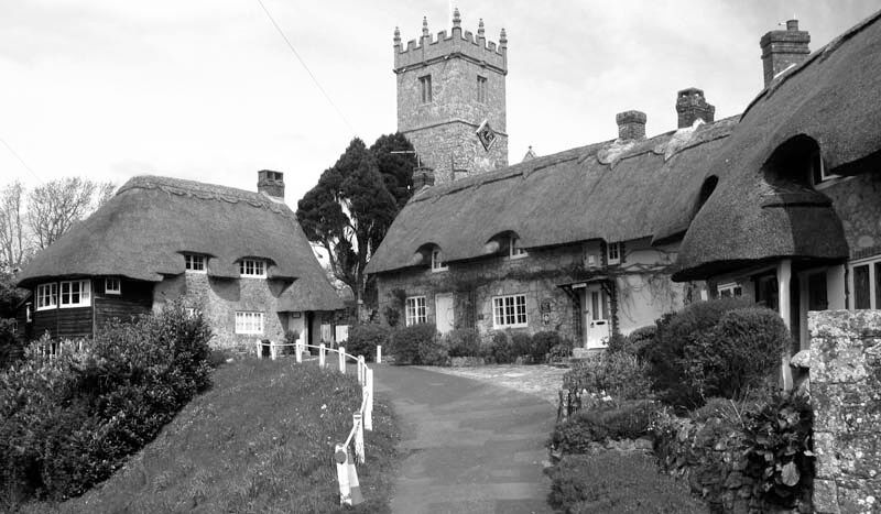 Photo image of Church Hill, Godshill. Isle of Wight.